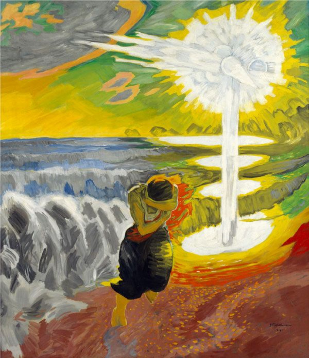 J.F. Willumsen, Naturskræk – Efter stormen 2, 1916. Willumsens Museum. Foto: Anders Sune Berg.